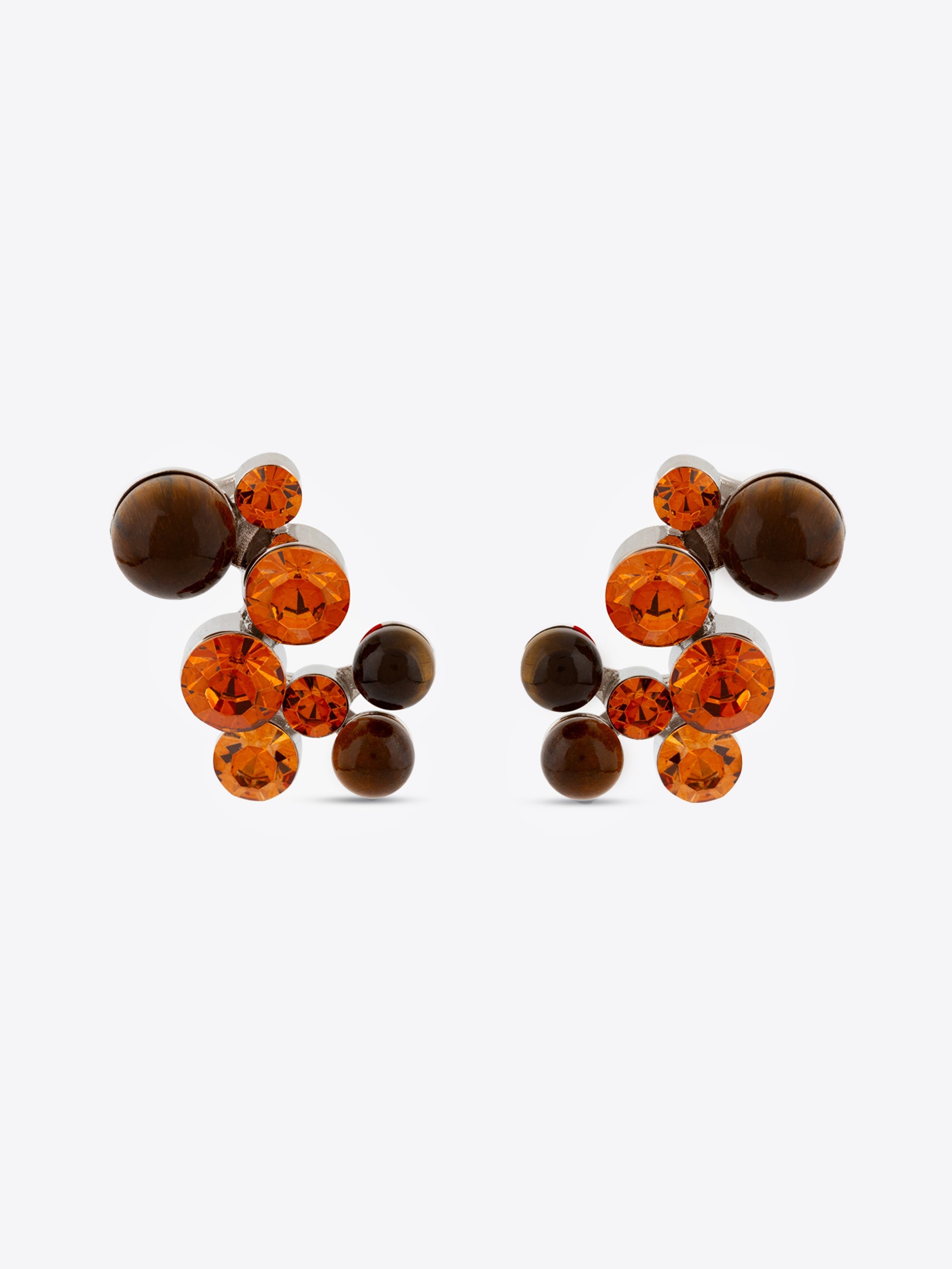 Stone Pin Earrings